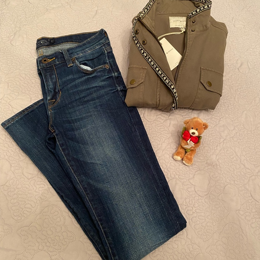 👖LUCKY Brand Jeans Sz 4/27 .